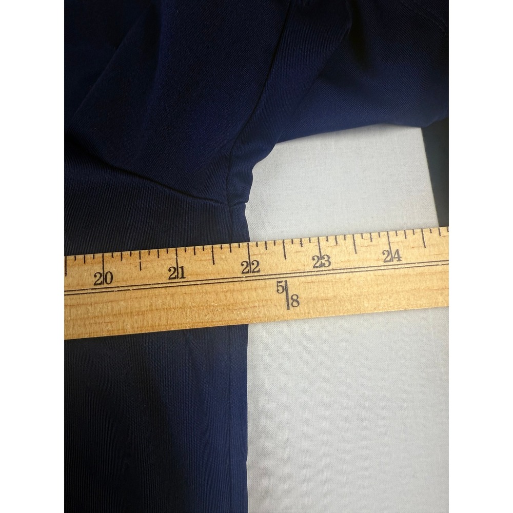 KJUS Polo Shirt XL Navy Blue Short Sleeve UPF 30+ Performance Golf Men - Picture 3 of 5